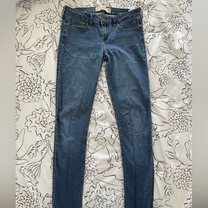 Hollister Medium/Dark Wash Skinny Jeans